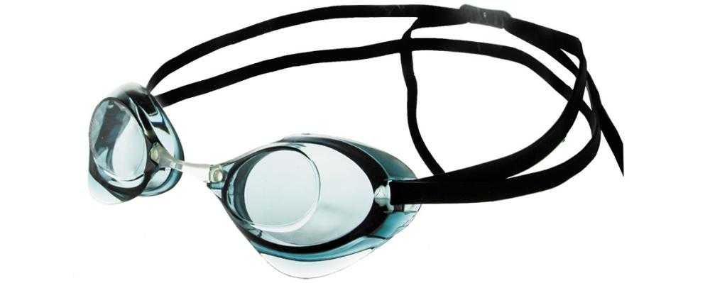 Очки для плавания Atemi, старт., силикон, (черн), R301