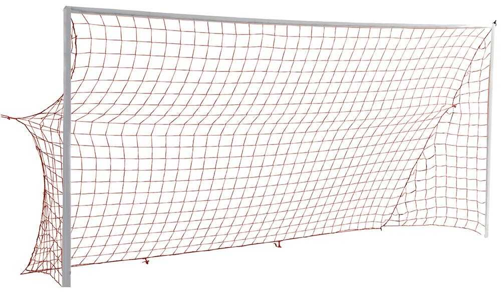 Сетка для футбольных ворот, 7,5х2,5х2 м., PE, нить 2,5 мм., T4022N25