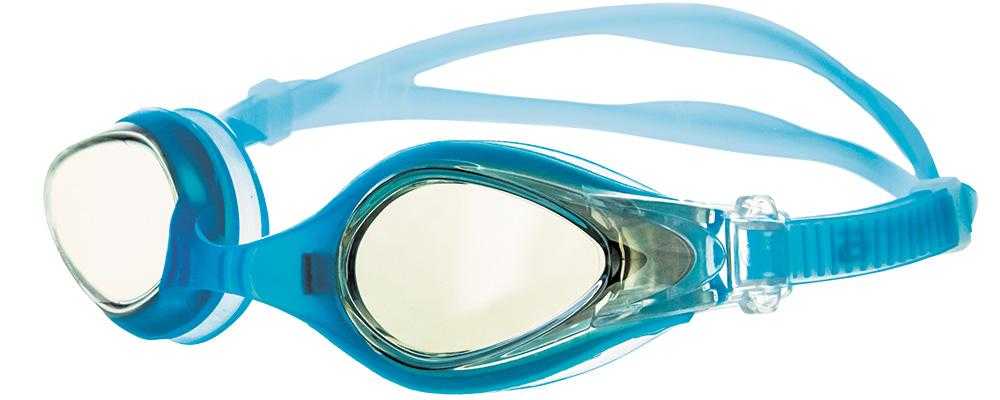 Очки для плавания Atemi, силикон (бирюза), N9201M