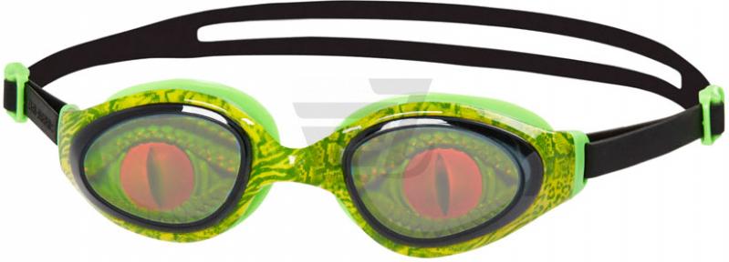 Очки для плавания детские SPEEDO Holowonder ((B574) зел/дым, one size)