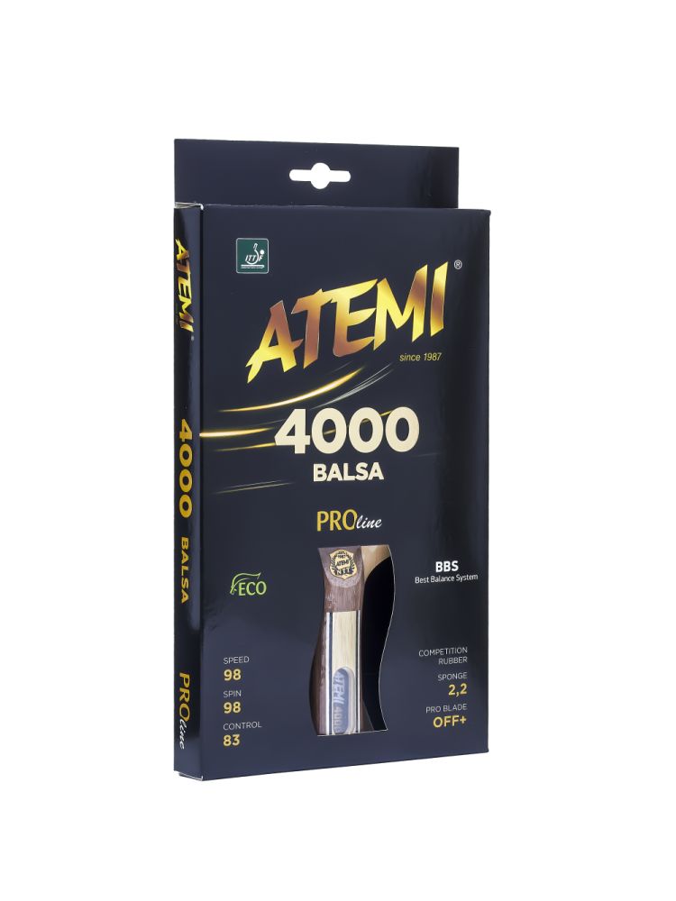 УЦЕНКА Ракетка для настольного тенниса Atemi PRO 4000 AN (без защитной пленки)