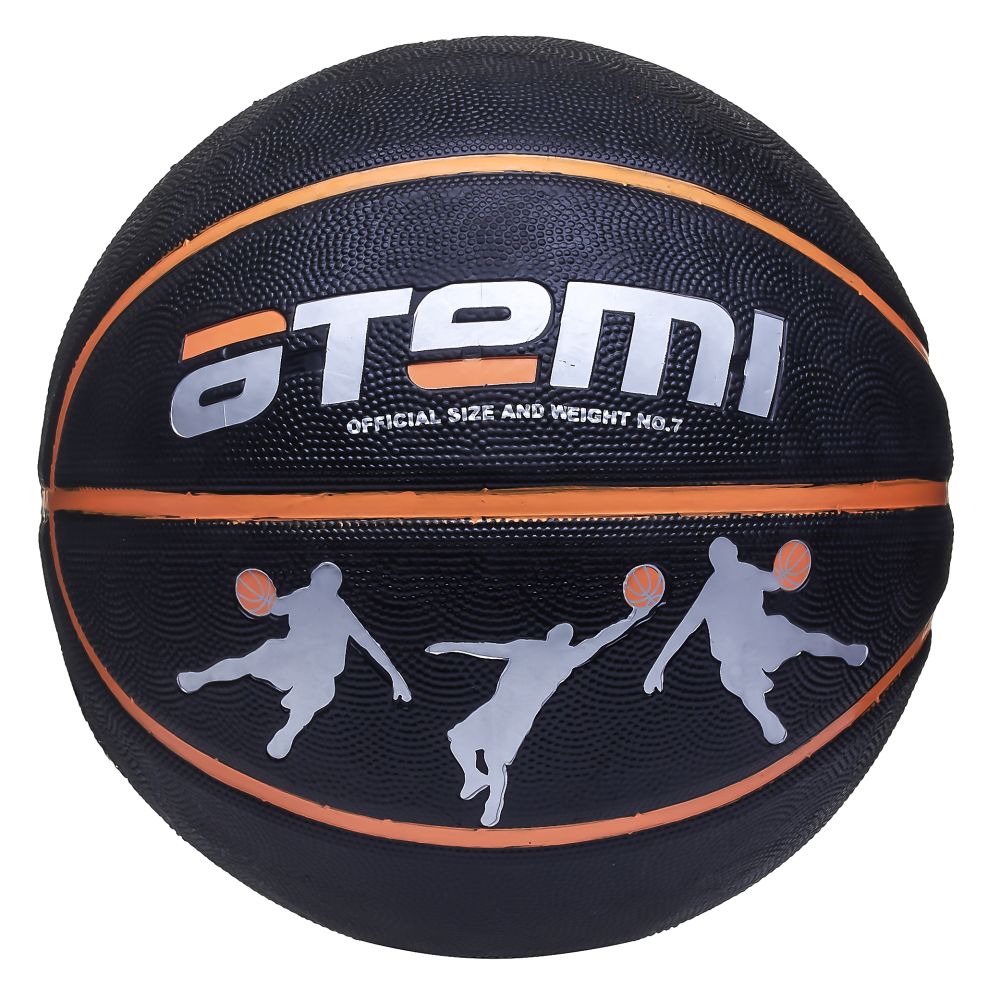 Мяч баскетбольный Atemi, р. 7, резина, 8 панелей, BB13, окруж 75-78, клееный