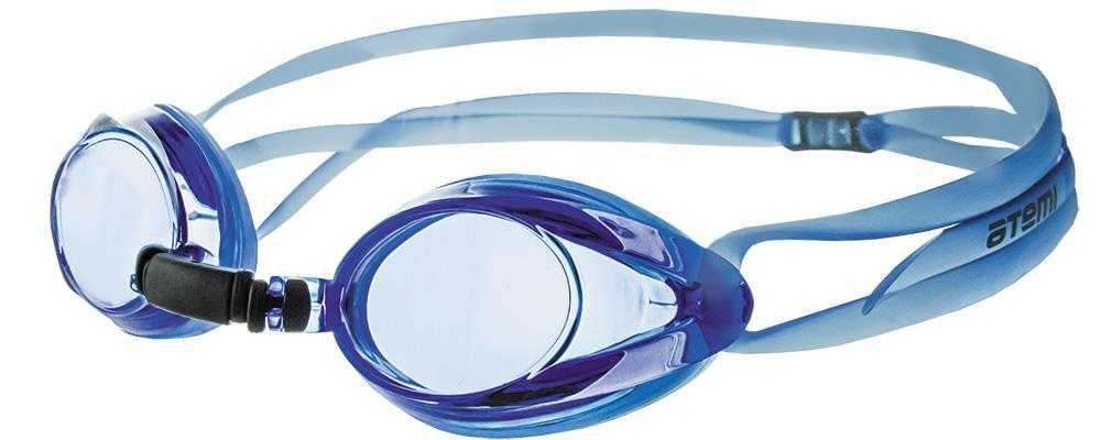 Очки для плавания Atemi, старт, силикон (син), R202