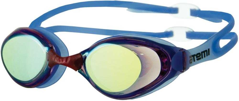 Очки для плавания ATEMI, силикон (гол), L101