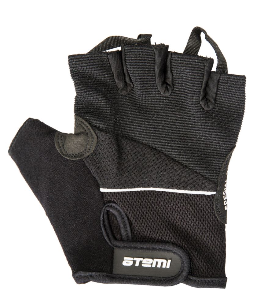 Перчатки для фитнеса Atemi, AFG04L, черные, размер L