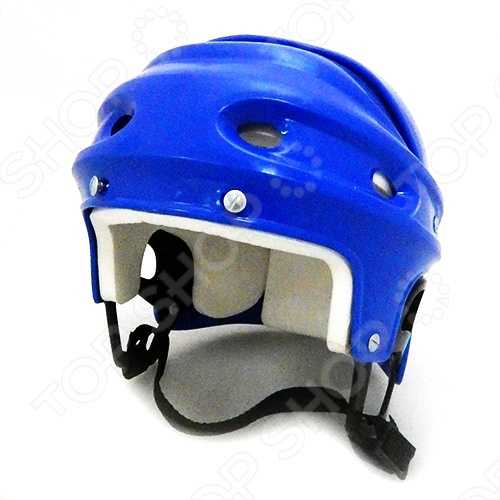 Шлем хоккейный Мега синий