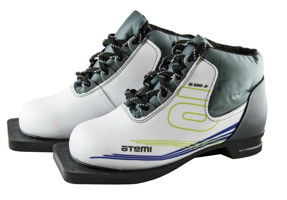 Лыжные ботинки А200 Jr White, размер 30, Крепление: 75мм