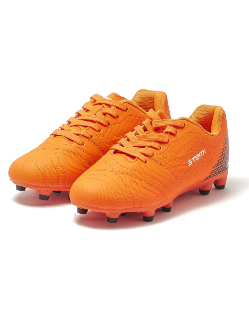 Бутсы футбольные Atemi, оранжевые, синтетическая кожа, р.46, SD550 MSR