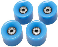 Набор колес для миниборда цвет синий (подшипник ABEC-5), AW-18.07