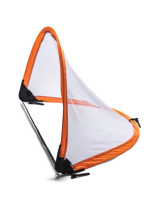 Набор складных футбольных ворот 2 шт, размер 90*60*60см, APSG03N.Цвет оранж/белый