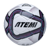 Мяч футбольный ATEMI LEAGUE INSIGHT MATCH, синт.кожа ПУ, р.5, Thermo mould , окруж 68-70