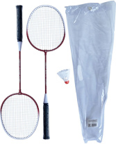 Набор для бадминтона Atemi, 2 ракетки + волан, сталь, BAS-17