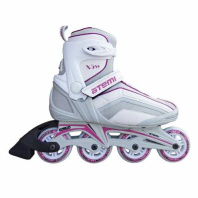 Роликовые коньки женские, сирен/бел/сер, Alu, Abec5, 80mm PU, Размер, 36, X5 lady Роликовые коньки женские, сирен/бел/сер, Alu, Abec5, 80mm PU, Размер, 36, X5 lady
