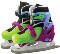 Коньки детские раздвижные Novus р. (26-29) УПАКОВКА ПАКЕТ, AKSK-17.12 Winter Girl