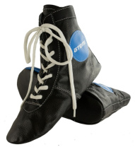 Самбовки ATEMI, цв.черный/синий (размер 33) кожа