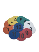 Набор маркеров с номерами ATEMI, арт.AMC-BA02, 12 шт (6 цветов)