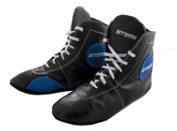 самбовки, натуральная кожа, черн/син. Размер, 36